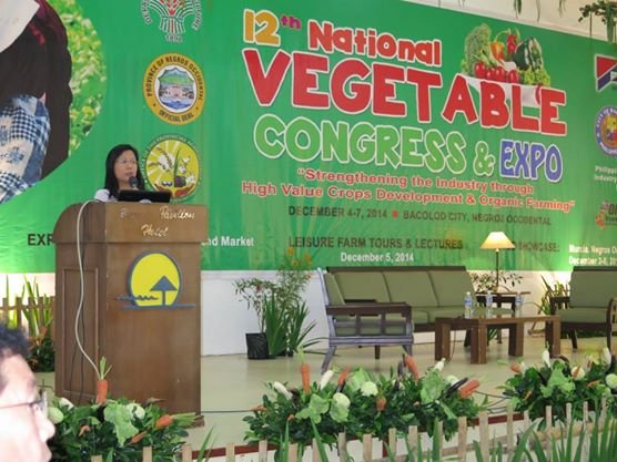 Ruby Cruz Speaks at 12th National Vegetable Congress